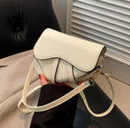 Saddle Bag, Shoulder Crossbody Tote Handbag tioandtiashop