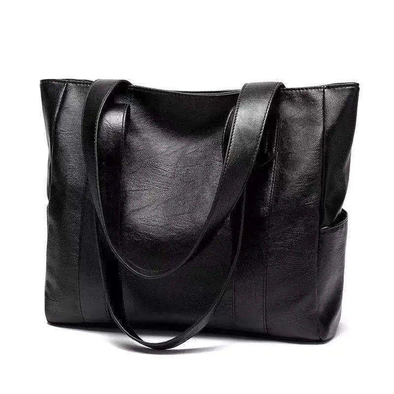 2025 Women's Large Capacity Tote Bag - Soft Leather