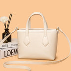 New Released Women's Leather Crossbody Tote Bag tioandtiashop