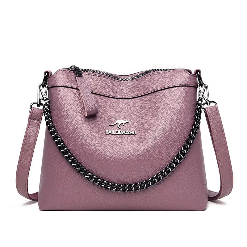 2025 Stylish Minimalist Bucket Bag - mid-Large Capacity Shoulder Bag