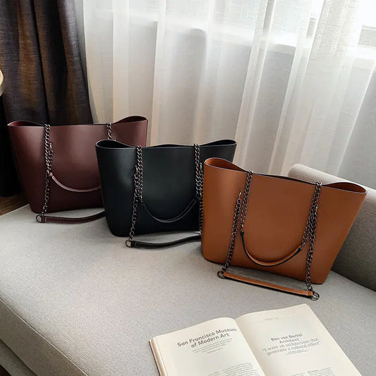 Stylish Women's luxurious Large Shoulder Tote Bag - 2025 Trend
