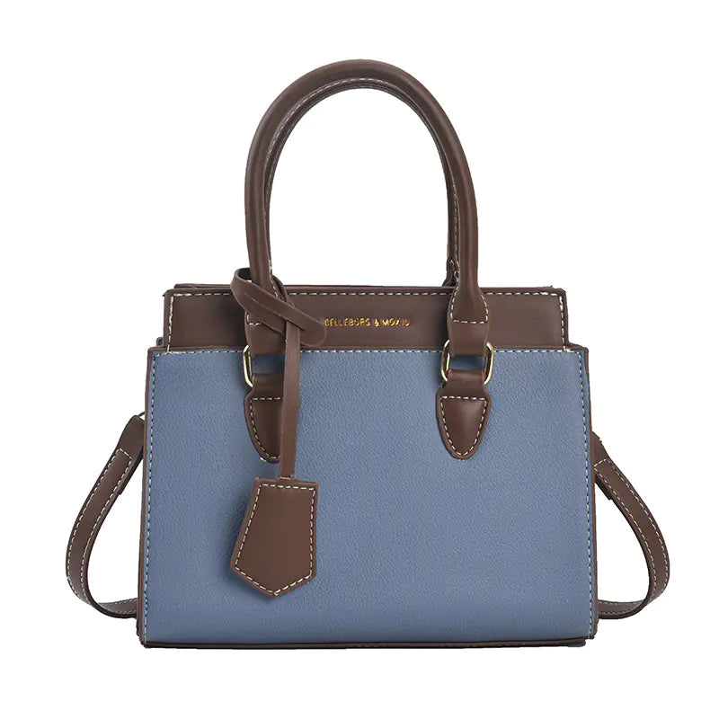 ⭐️ New designed Women's Color Block Tote Bag - Large Capacity