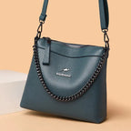 New Stylish Minimalist Bucket Bag, mid Large Capacity Shoulder Bag tioandtiashop