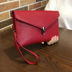 New Refined Genuine Leather Women's Clutch Bag, Stylish and Versatile tioandtiashop