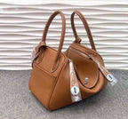 New released Large Capacity Genuine Leather Women's Tote Bag tioandtiashop