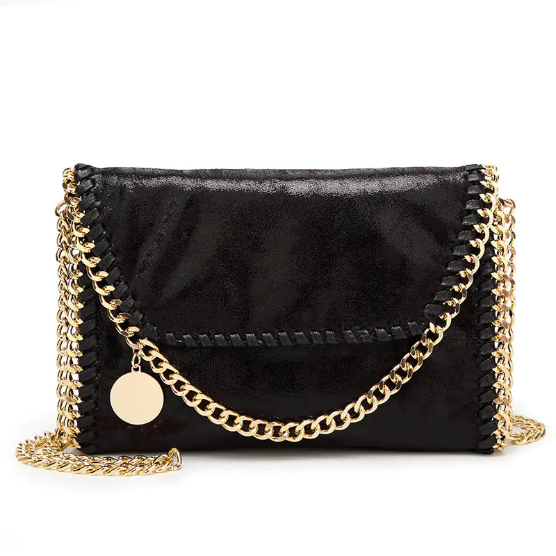 🔥 New Released Luxury Women's High-End design Messenger Bag with Chain Clutch