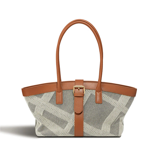 Mid-Large Capacity Shoulder Tote Underarm Bag Design