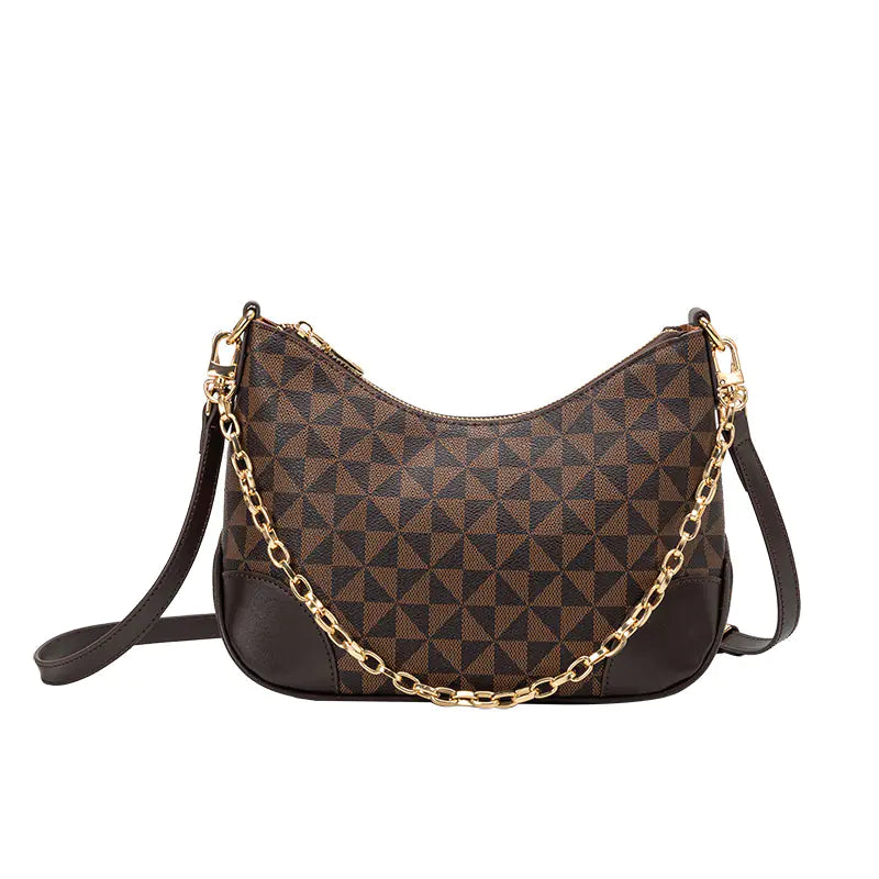 🔥 New 2026 Fashionable Women's Printed Chain Shoulder Bag