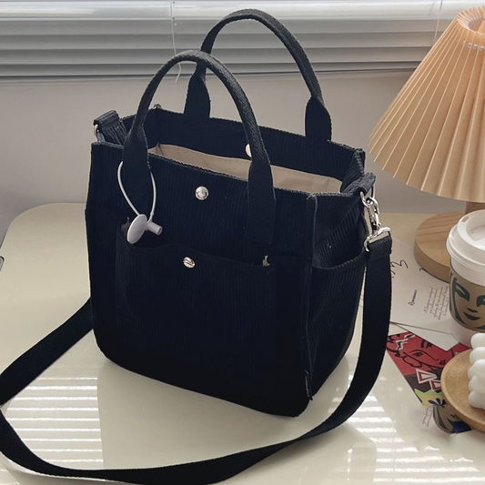 🔥 New 2025 Corduroy Crossbody Tote Bag
