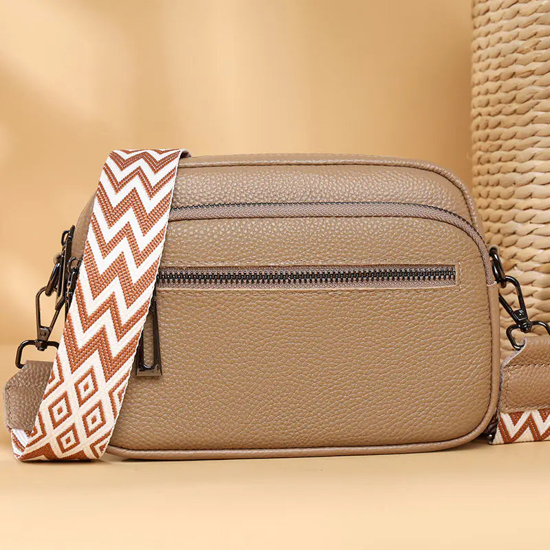 New Fashionable Women's Leather Shoulder Crossbody Bag