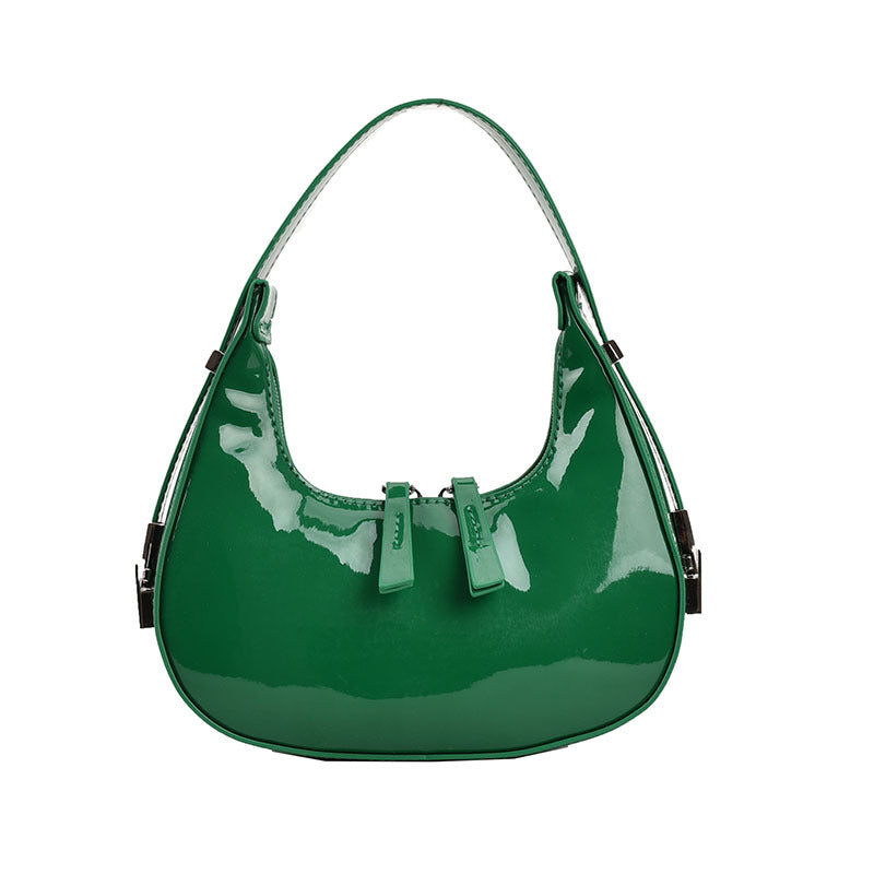 2023 Spring/Summer Women's Stylish Patent Shoulder Bag tioandtiashop