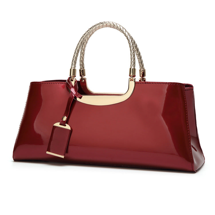 Rare Patent Leather Handbag for women tioandtiashop