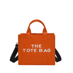 Tia Women's Letter Tote Bag - Large Capacity Canvas Bag tioandtiashop