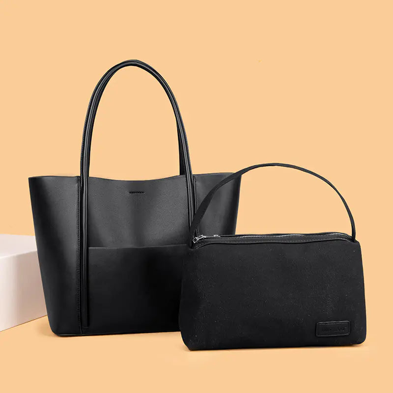 2025 New Women's Genuine Leather Tote Bag (Large)