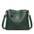 New Stylish Minimalist Bucket Bag, mid Large Capacity Shoulder Bag tioandtiashop
