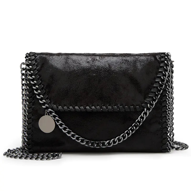 🔥 New Released Luxury Women's High-End design Messenger Bag with Chain Clutch