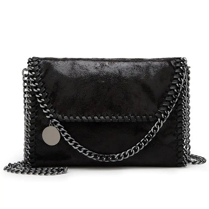 🔥 New Released Luxury Women's High-End design Messenger Bag with Chain Clutch