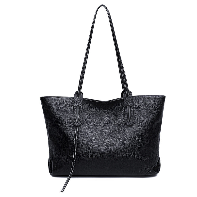 New Released Women's Large Capacity Leather Tote Bag tioandtiashop