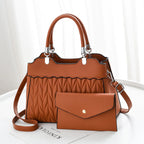 New pre-published Embroidery Thread Letters Shoulder Bag for women tioandtiashop