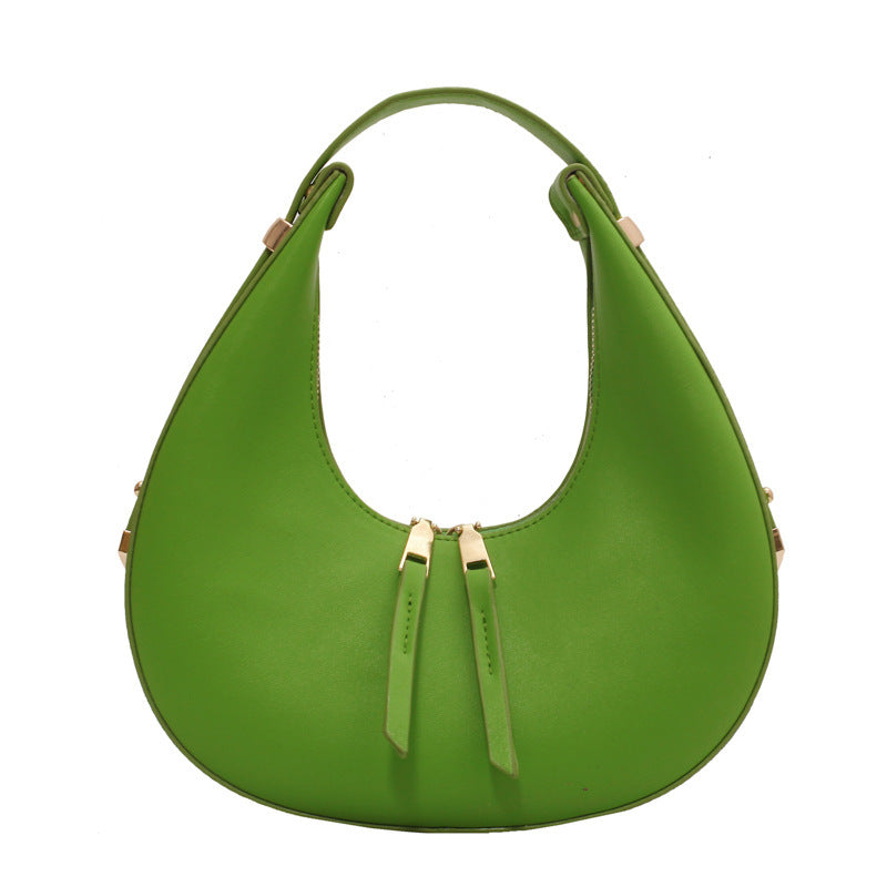 Women's PU Underarm Shoulder Bag in Candy Colors tioandtiashop