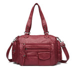 Soft Leather Large Tote Bag, Crossbody & Shoulder Bag tioandtiashop