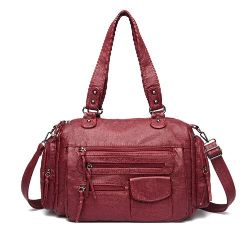 Soft Leather Large Tote Bag, Crossbody & Shoulder Bag tioandtiashop
