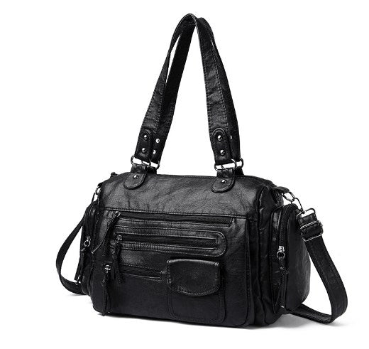 Soft Leather Large Tote Bag, Crossbody & Shoulder Bag tioandtiashop