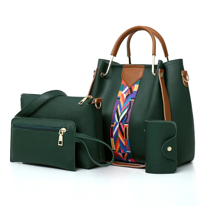🔥 get the new 4-Piece Large Capacity Tote and Shoulder Bag Set