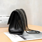 New Luxury Fashionable Women's Crossbody Bag with Buckle Design tioandtiashop