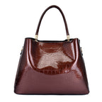 Chic New Women's Shoulder Handbag in Patent Leather tioandtiashop