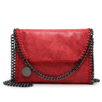 New Released Women's designed Messenger Bag with Chain Clutch tioandtiashop