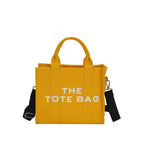 Tia Women's Letter Tote Bag - Large Capacity Canvas Bag tioandtiashop
