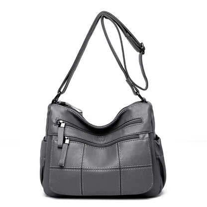 🔥 New launched Fashionable Women's Soft Leather Shoulder Bag for Moms and girls