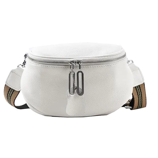 New released Women’s Genuine Leather Crossbody Messenger Tote Bag