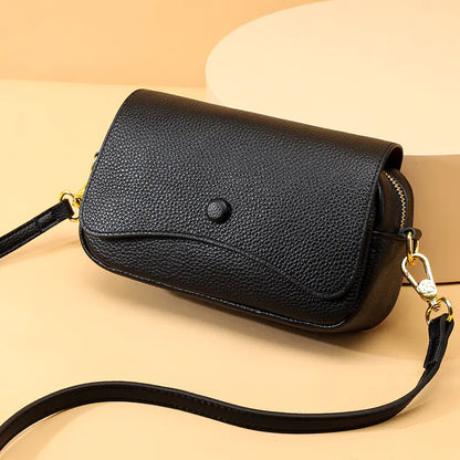 Get the New released 2025 Women's Genuine Leather Crossbody Bag - Versatile