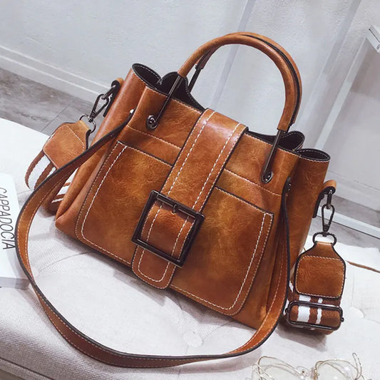 🔥 2025 Women's Large Tote Bag - Shoulder and Crossbody Styles