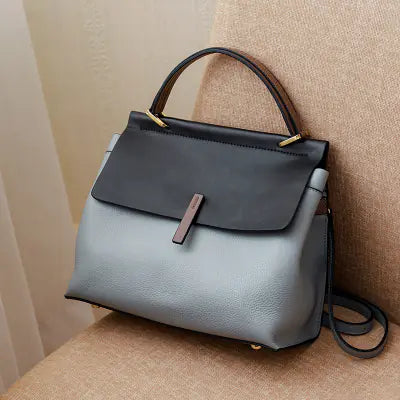 🔥 Genuine Leather Women's Handbag and Crossbody Tote