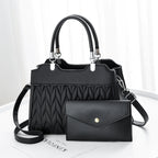 New pre-published Embroidery Thread Letters Shoulder Bag for women tioandtiashop