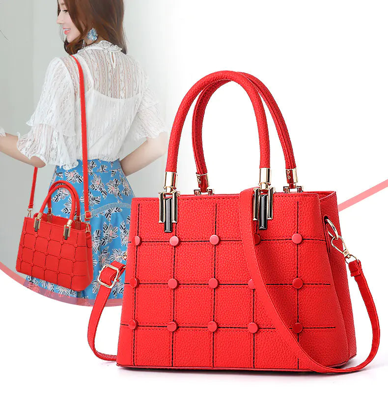 🔥 New 2025 Fashionable Studded Tote Bag for Women