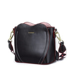 New Fashionable Women's Heart Shaped Shoulder Bucket Bag tioandtiashop