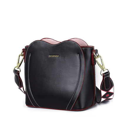 🔥New Fashionable Women's Heart-Shaped Shoulder Bucket Bag