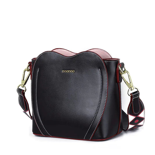 🔥New Fashionable Women's Heart-Shaped Shoulder Bucket Bag
