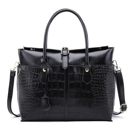 🔥 2025 Fashion Women's Crocodile Tote and Shoulder Bag