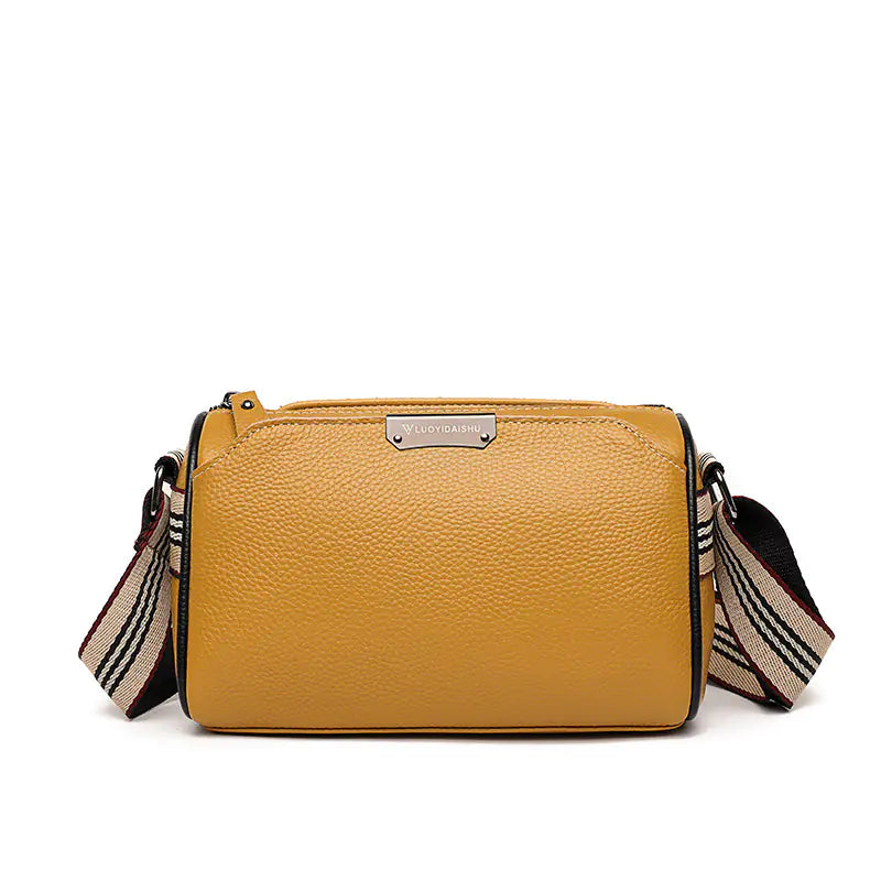 2026 Fashionable Large Capacity Leather Shoulder Bag