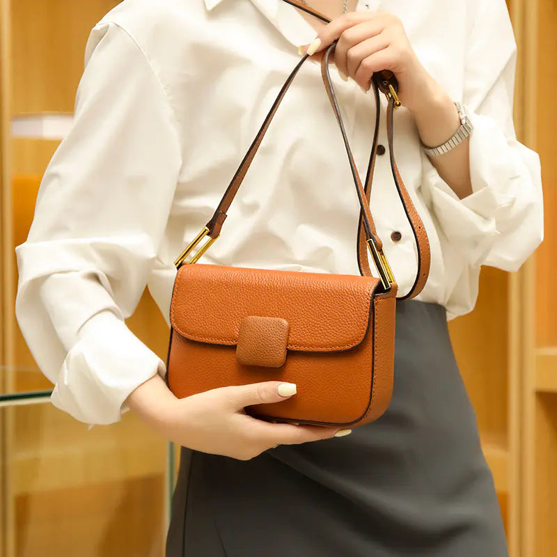 🔥 New 2026 Genuine Leather Women's Fashionable Shoulder Bag