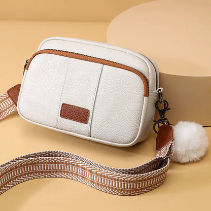 🔥 New 2025 Fashionable Women's Leather Shoulder Crossbody Bag