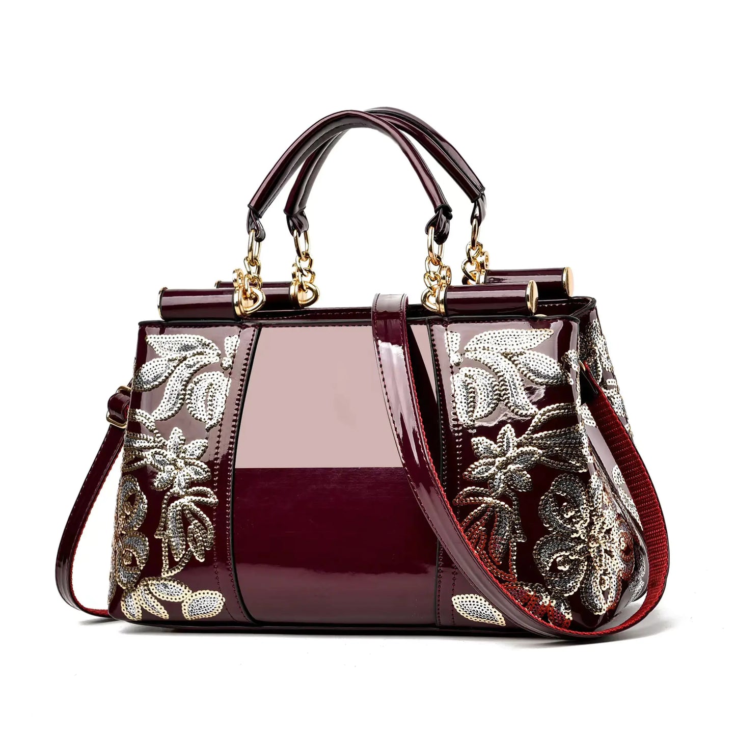 🔥 New released 2025 Women's Patent Leather Tote Bag (Large Capacity)