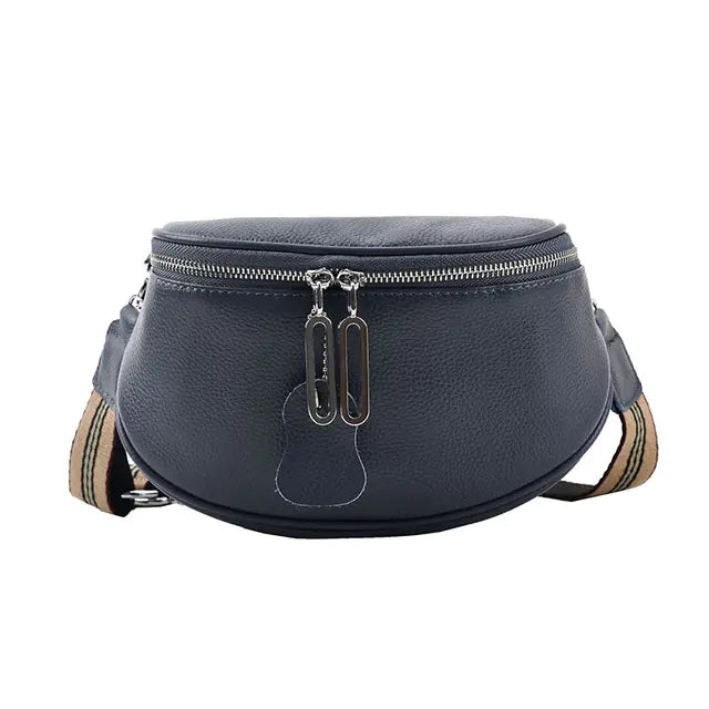 New released Women’s Genuine Leather Crossbody Messenger Tote Bag