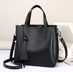 Oil Wax Leather Crossbody Bag, Genuine Leather Women’s Bag tioandtiashop