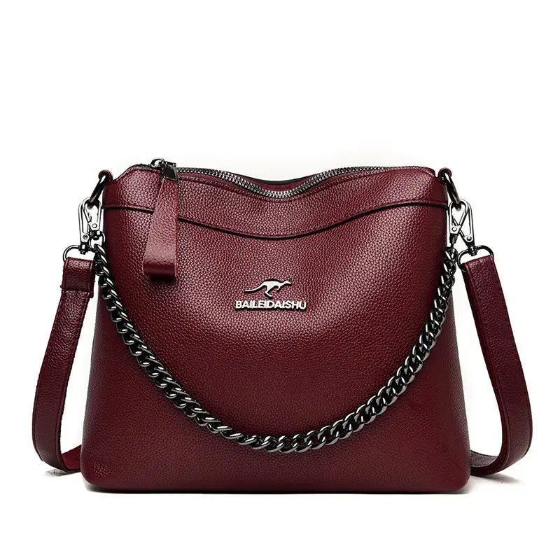 2026 Stylish Minimalist Bucket Bag - mid-Large Capacity Shoulder Bag